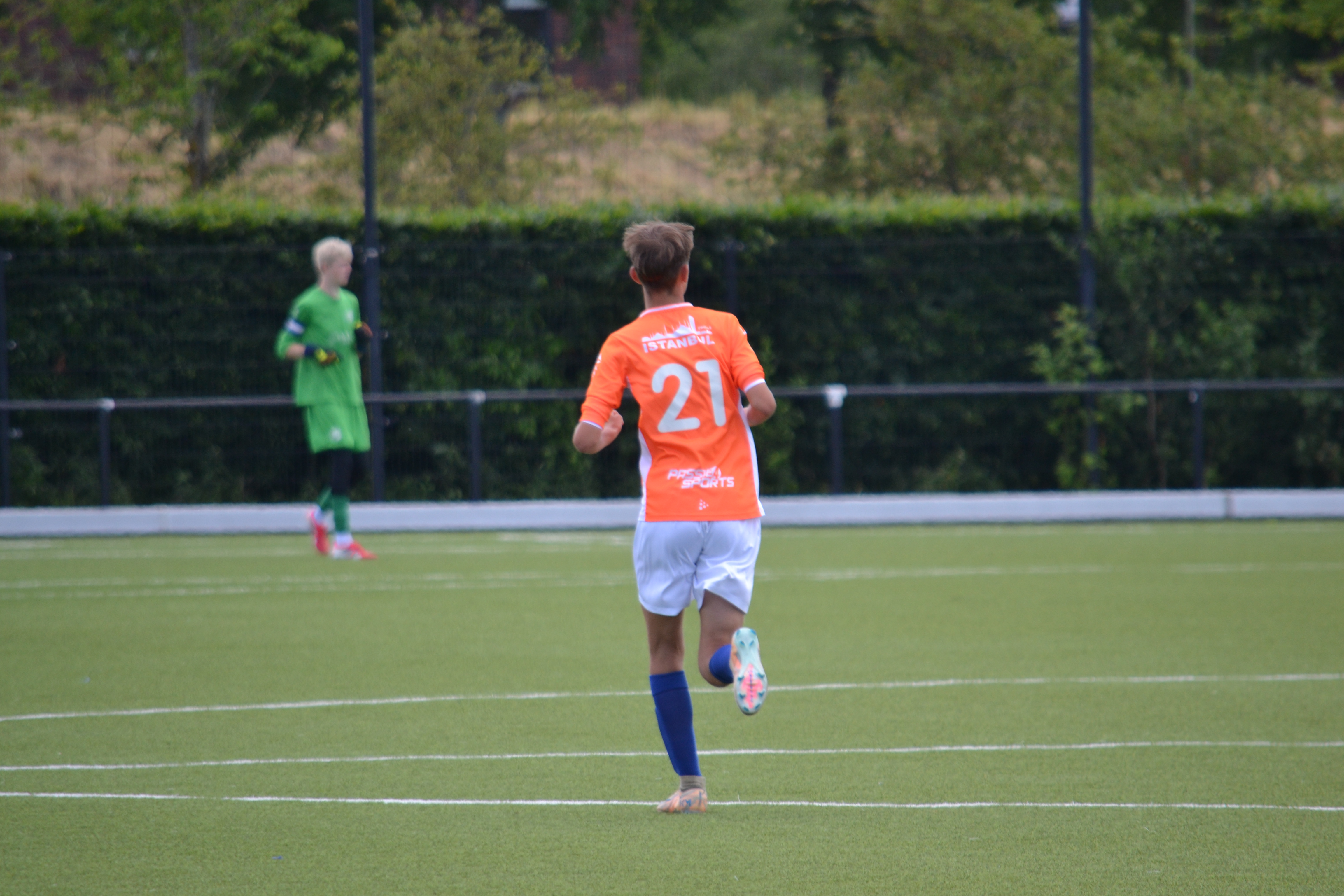 Voetbalactie foto